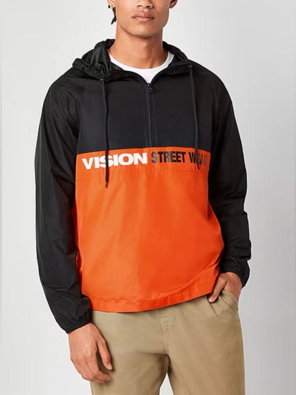 NWT Vision Street Wear Renn pullover jacket. Size large